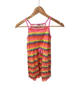 NWT Terranova girls hot pink multi color sun dress
